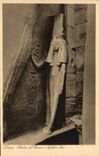 CPA Egypte Egypt Luxor Statue of queen Nefert Ari