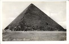 CPA Egypte Egypt The Cheops Pyramid