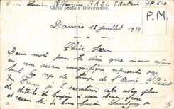 CPA Egypte Egypt L'EGYPTE  STATUE DE RAMSES