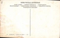 CPA Egypte Egypt KARNAK - Avenue des Sphinx