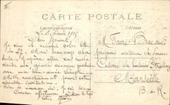 CPA Militaria La Grande Guerre 1914 - Bataille de l'Yser - LA RUE d'ostende après le bombardement