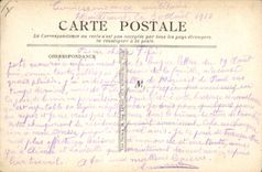 CPA Militaria Maison bombardée près d'Aix-Noulette