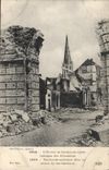 CPA Militaria 1914 L'Entrée de Termonde après l'attaque des Allemands
