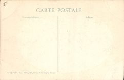 CPA Militaria 1914. Ruines de Louvain - Rue de Diest