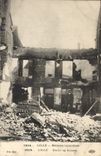 CPA Militaria 1914 Maisons incendiées