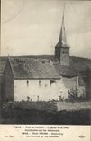 CPA Militaria Près de REIMS- L'Eglise de St-Prix bombardée par les Allemands