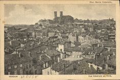 CPA Militaria Verdun Vue Générale en 1914