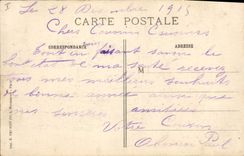 CPA Militaria La Guerre 1914-15 REIMS(Marne) - Destruction de la Cathédrale