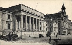 CPA TOURS - Le Palais de Justice et le Nouvel Hotel de Ville