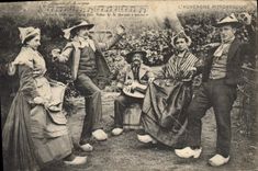 CPA Folklore L'AUVERGNE PITTORESQUE