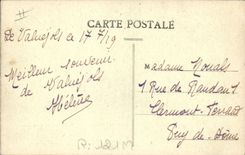 CPA Folklore EN AUVERGNE - Une Noce de chez nous 