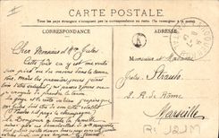 CPA Folklore La bourree