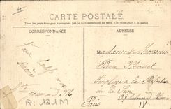 CPA Folklore Le bourree