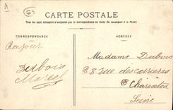 CPA Folklore Retour des champs