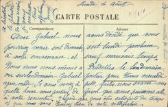 CPA Folklore La Bourree