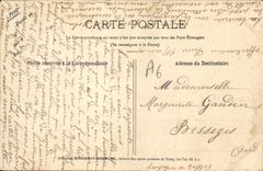 CPA Folklore La Bourree