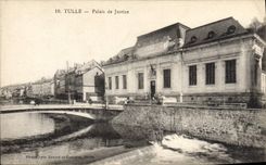 CPA TULLE Palais de Justice 