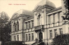 CPA VIRE Le Palais de Justice 