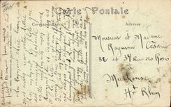 CPA VERMENTON La justice de Paix et la Rue Nationale