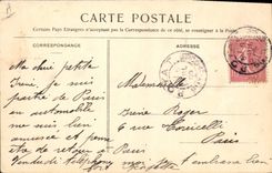 CPA Folklore Paysanne de Royat (Auvergne)