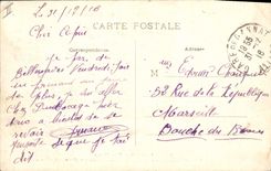 CPA Folklore LE BOURBONNAIS Invitation à la Noce Eh sans fançon les amis toute la Maisonnée on s'amu