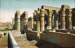 CPA Egypte Egypt LOUQSOR  - Le Temple