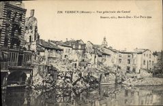 CPA Militaria VERDUN Meuse Vue gÃ©nÃ©rale du Canal 