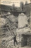 CPA Militaria GUERRE 1914-15 Bombardement de Bergues Mai-Juin 1915 La Rue de la Gare 