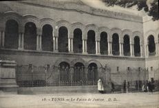 CPA TUNIS Le Palais de Justice 