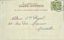 CPA TUNIS Palais du Bardo la Salle de Justice 