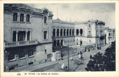 CPA TUNIS Le Palais de Justice 