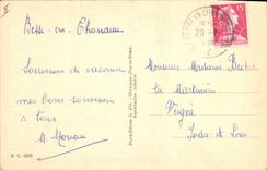 CPA Folklore Oh Mariette! tu es gentillette ce matin  C'est pas pour ton bec François. 