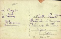 CPA Folklore LA BOURREE Sorte de danse nationale à deux ou plusieurs couples  tenant de la valse et 