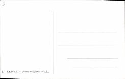 CPA Egypt Egypt  KARNAK Avenue des Sphinx 