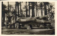 CPA Egypt Egypt Memphis The colossal statue of Ramses II 