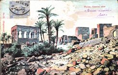 CPA Egypt Egypt Phylae General view 