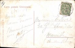 CPA Egypt Egypte Cairo The Pyramids during the inundation of the Nile 