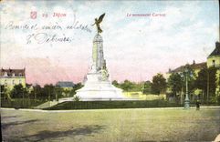 CPA Dijon Le monument Carnot 