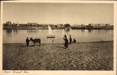CPA Egypt Egypte Luxor General View 