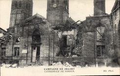 CPA Militaria Campagne de 1914 1917 Cathedrale De Verdun 