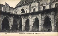 CPA Militaria Soissons Le Cloilre St Jean des Vignes 
