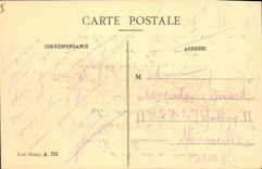 CPA Militaria Guerre 1914 1915 Crevic Rue de la Cour 