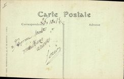 CPA Militaria Campagne 1914 1917 Soissons La Rue du Pot d'Elain 