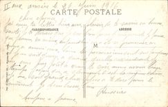 CPA Militaria La Guerre 1914 15 16 En Champagne La Ferme demolie a l'Esperance apres le bombardement