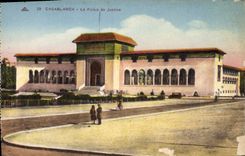 CPA Casablance Le Palais de Justice 