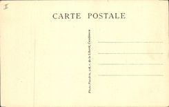 CPA Casablanca Le Cercle des Officiers et le Palais de Justice Officers Club and Justice Court 