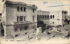 CPA Tunis Palais de Justice 