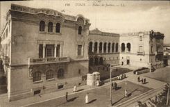 CPA Tunis Palais de Justice 