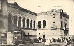 CPA Tunis Le Palais de Justice 