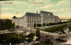 CPA Bucuresti Palatul Justifei Roumanie Rumania